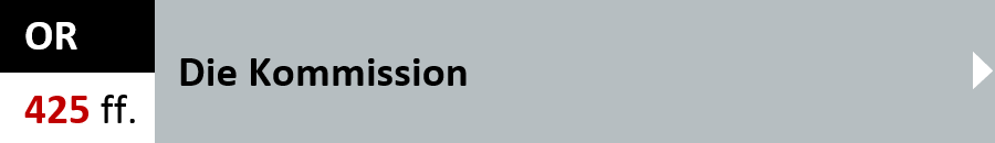 OR Artikel 425 ff. - Die Kommission